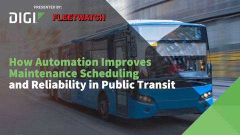 How Automation Improves Maintenance Scheduling and Reliability in Public Transit
