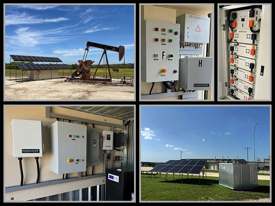 Solar and environmental solutions in oil and gas